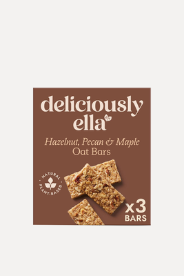 Hazelnut Pecan & Maple Oat Bars from Deliciously Ella