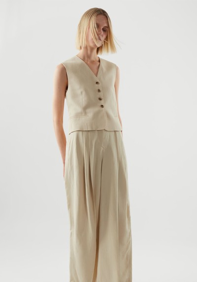 Relaxed Fit Tailored Trousers