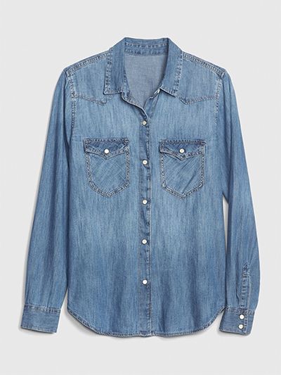 Denim Western Shirt