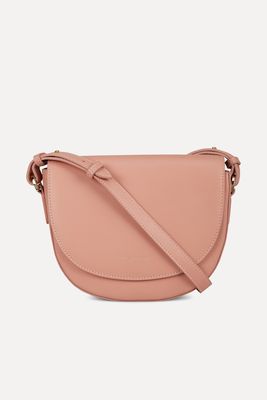 The Pink Crescent Saddle Bag
