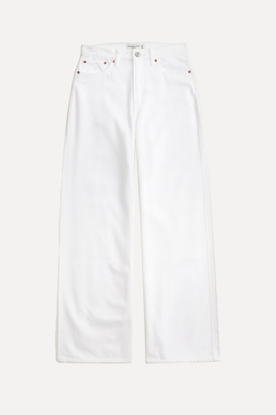 High Rise Wide Leg Jeans from Abercrombie & Fitch