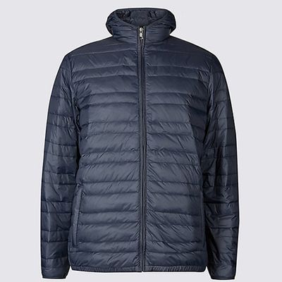 Hooded Down & Feather Jacket from M&S