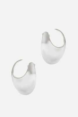 Sabine Sterling Silver Hoop Earrings from By Pariah
