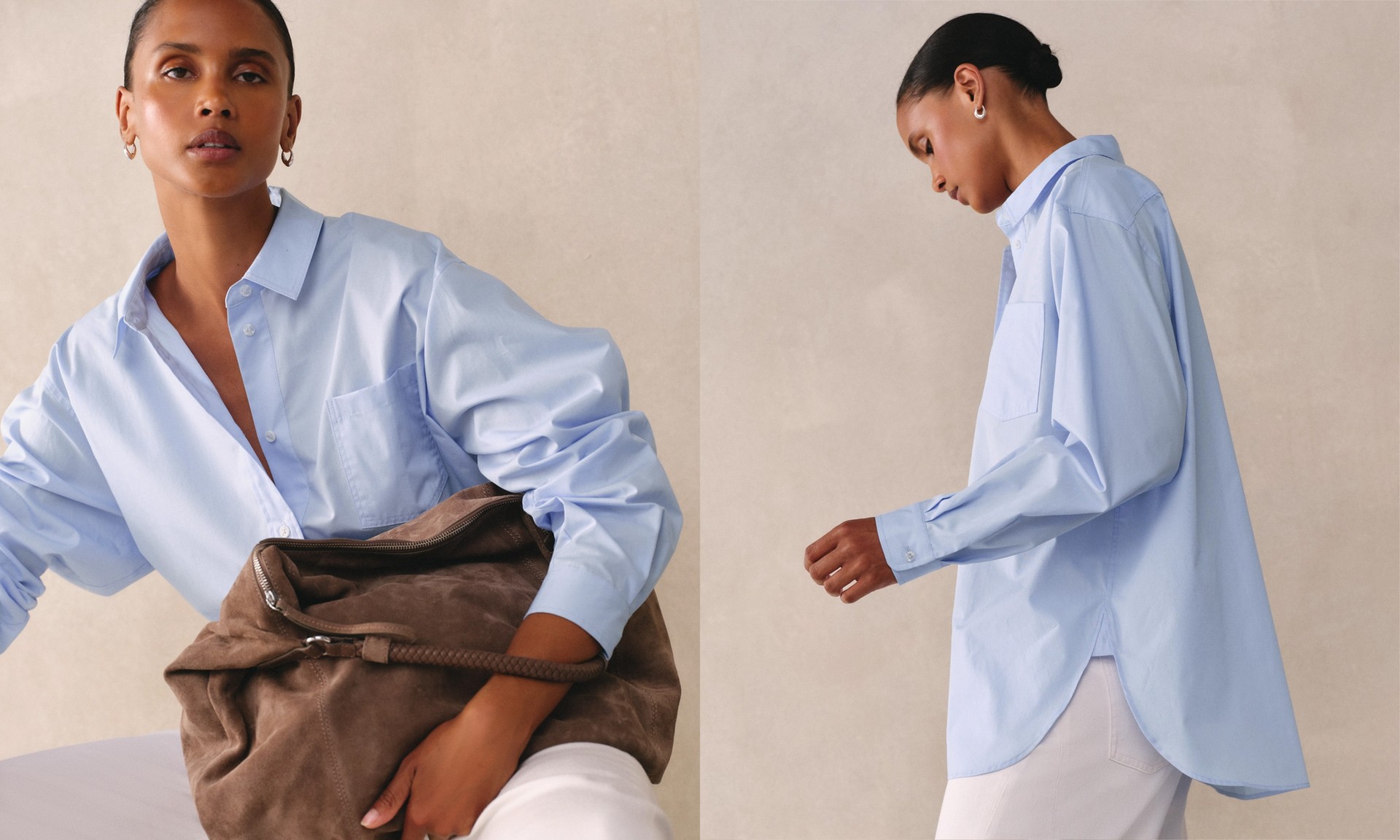 Poplin Boyfriend from The White Company