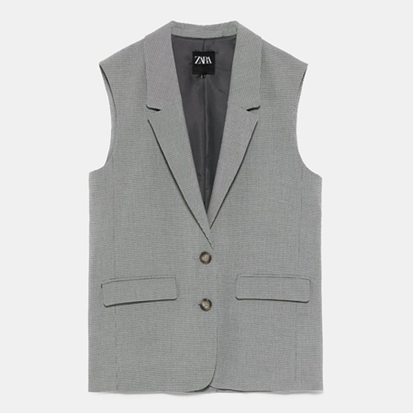 Check Waistcoat from Zara