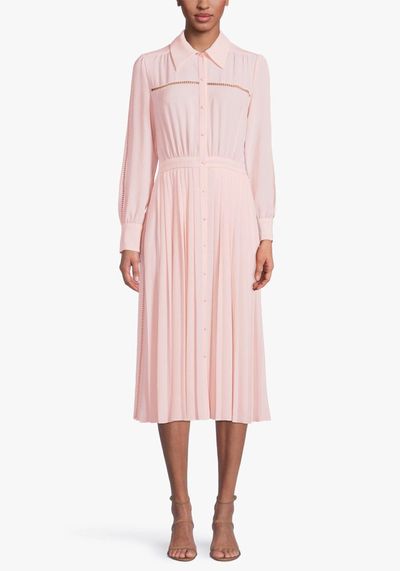 Urta Pleated Skirt Midi Shirt Dress from Max Mara Studio