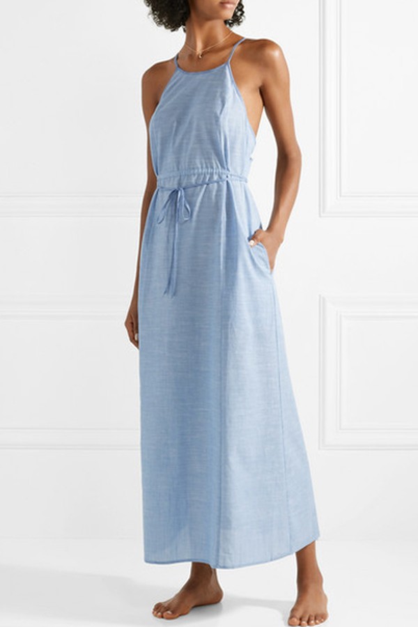 Cotton Chambray Nightdress from Skin