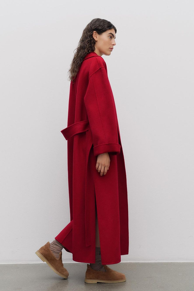 Trullem Wool Coat from By Malene Birger