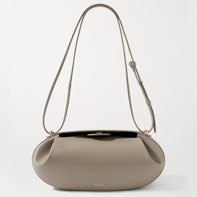 Baguette Leather Shoulder Bag