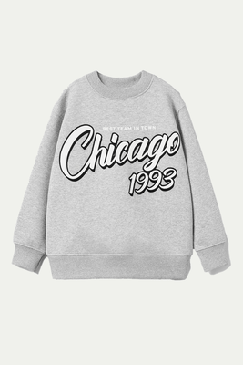 Flocked Chicago Sweatshirt from Zara