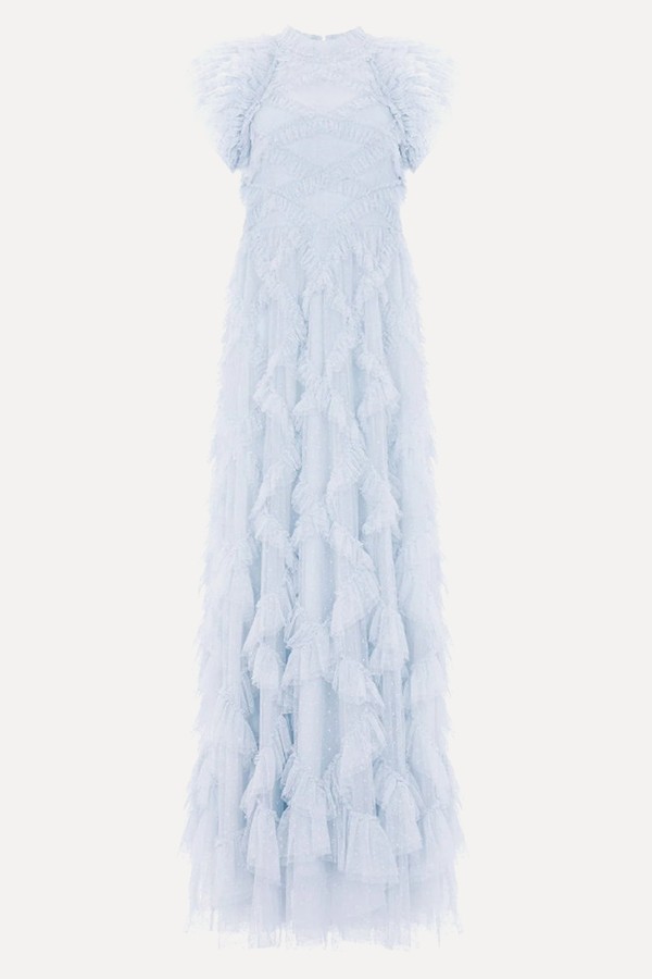 Genevieve Ruffle Gown from Needle & Thread