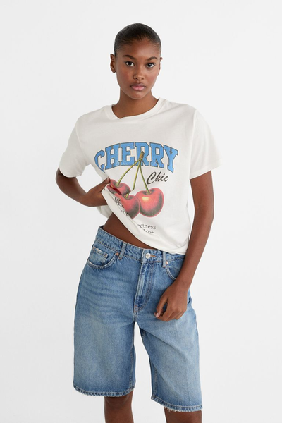 Fruit Print T-Shirt 