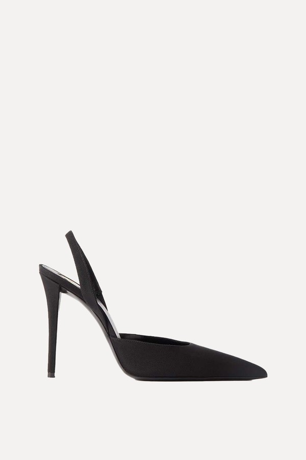 Tabou Grosgrain Slingback Pumps from Saint Laurent