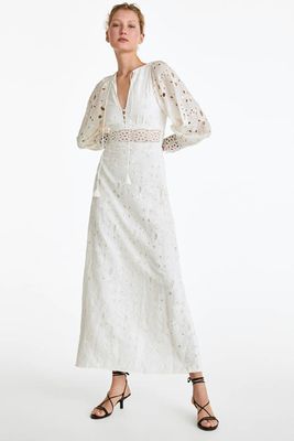 Broderie Anglaise Dress from Uterqüe