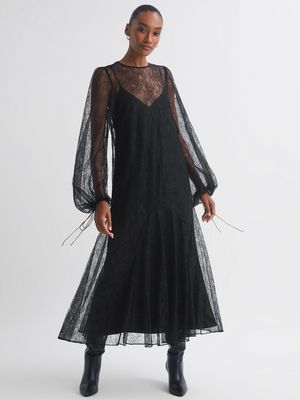 Florere Lace Midi Dress, £298