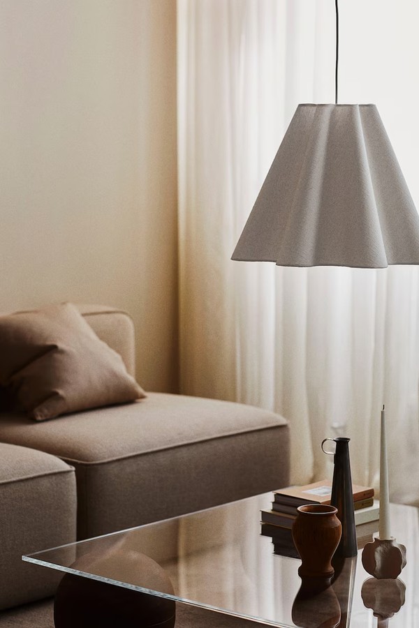 Linen-Blend Pendant Light from H&M