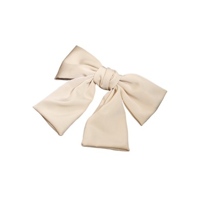 Delphine Beige Bow Barrette from Giulio