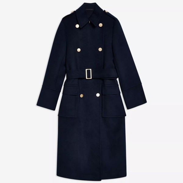Navy Military Coat