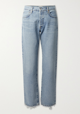 Emery Distressed High-Rise Straight-Leg Jeans from Citizens Of Humanity