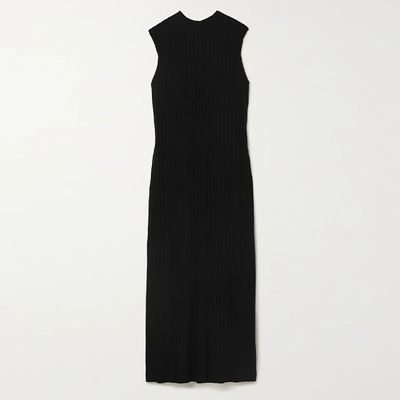 Andrott Ribbed Wool And Cashmere-Blend Maxi Dress from Lou Lou Studio