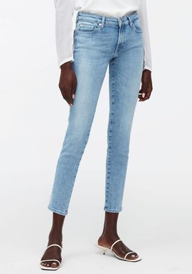 Pyper Crop Slim Illusion Jeans from 7 For All Mankind