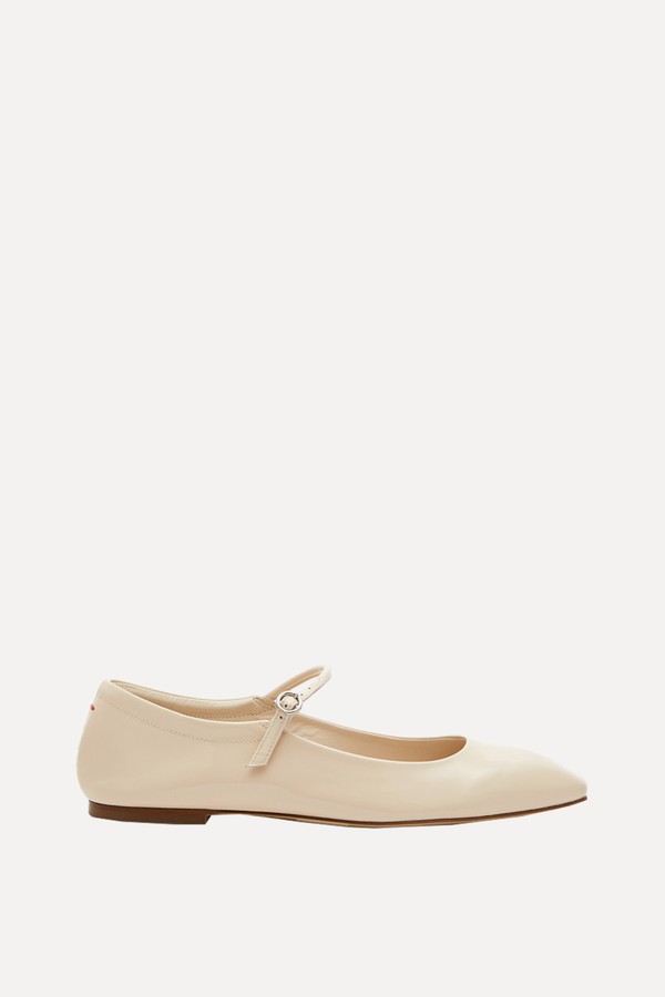 Uma Leather Mary-Jane Flats from Aeyde