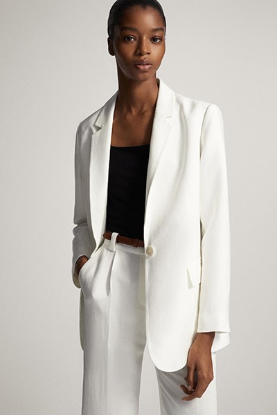 Plain Blazer from Massimo Dutti