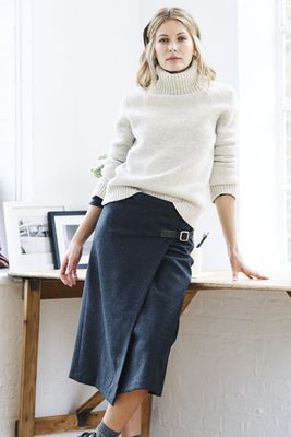 Roll Neck Slouch Jumper