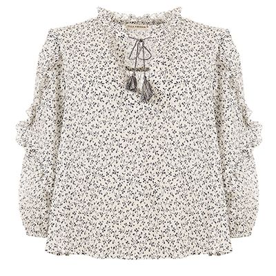Lilian Printed Cotton Blouse from Ulla Johnson