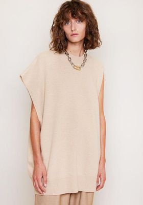 Asymmetric Knit Tunic Top, €119 | Frankie Shop
