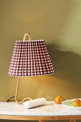 Plaid Finley Table Lamp, £148 | Anthropologie