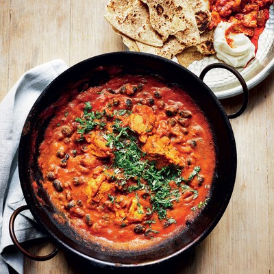 Balti Chicken & Black Beans