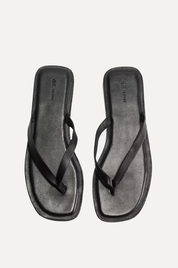 Leather Flip-Flops