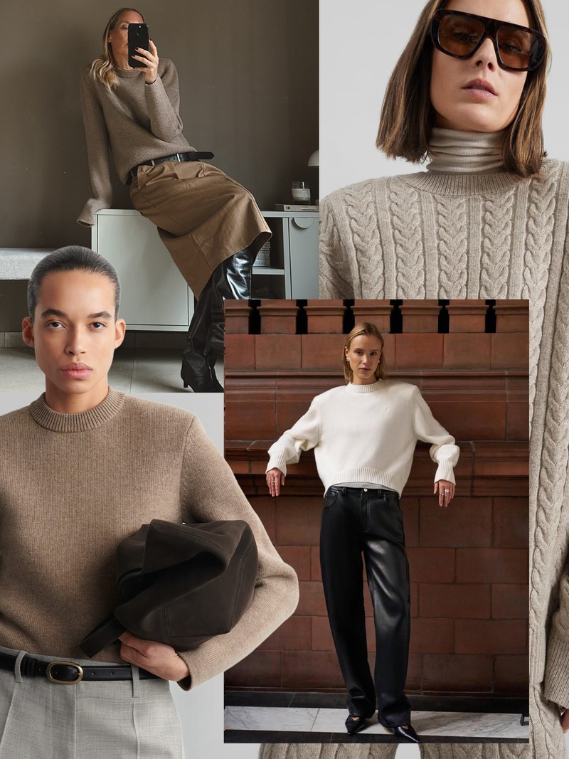 The Micro Trend: Shoulder Pad Knits