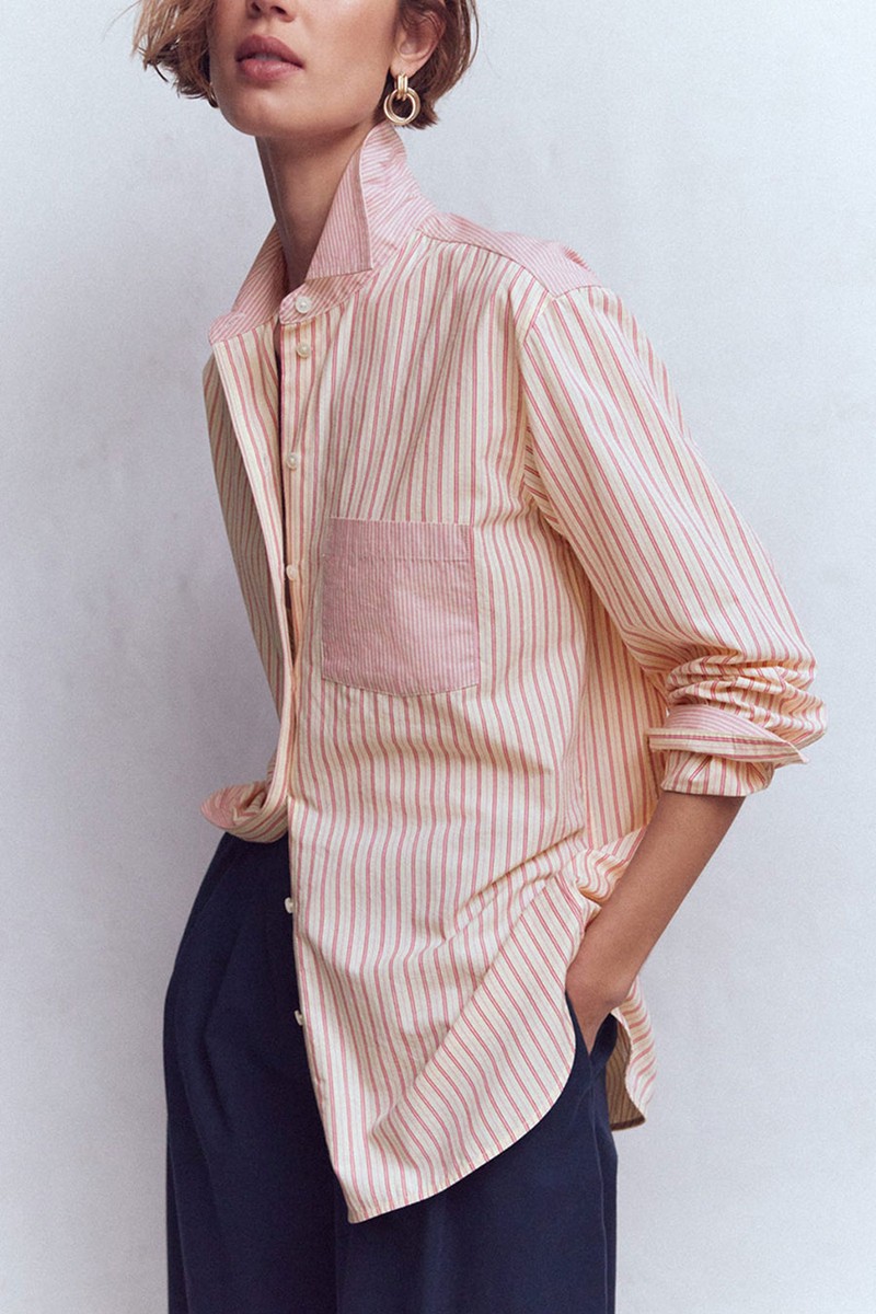 Sadie Relaxed Cotton Shirt from Boden
