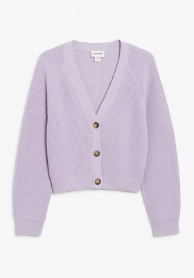 Ribbed Cardigan  from Monki 