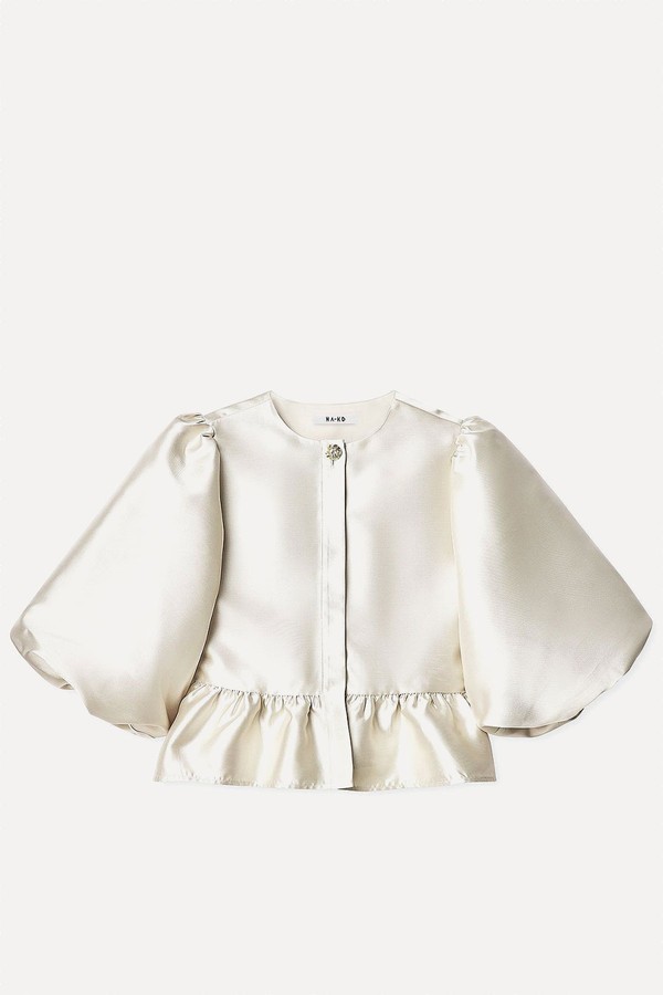 Tailored Puff Sleeve Blouse from NA-KD