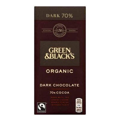 Organic Dark 70% Chocolate from Green & Blacks