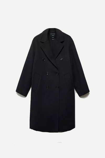 Wool Blend Coat from Mango