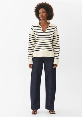 Striped Cotton Jumper from Arket