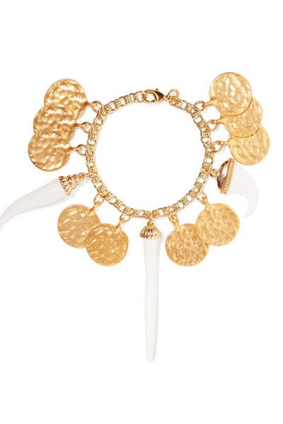 Gold-Plated & Resin Bracelet from Kenneth Jay Lane