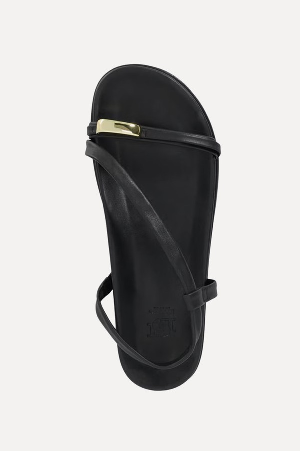 Lyn Leather Barely There Sandals from Dune