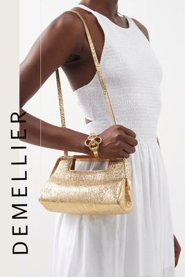 The Seville Mini Leather Clutch Bag from DeMellier