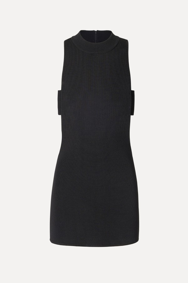 Knitted Dress With Cut-Out