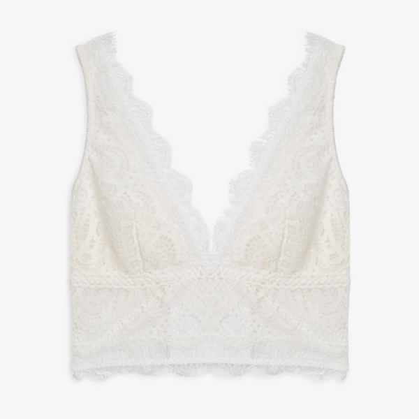 Eyelash Lace Bralette