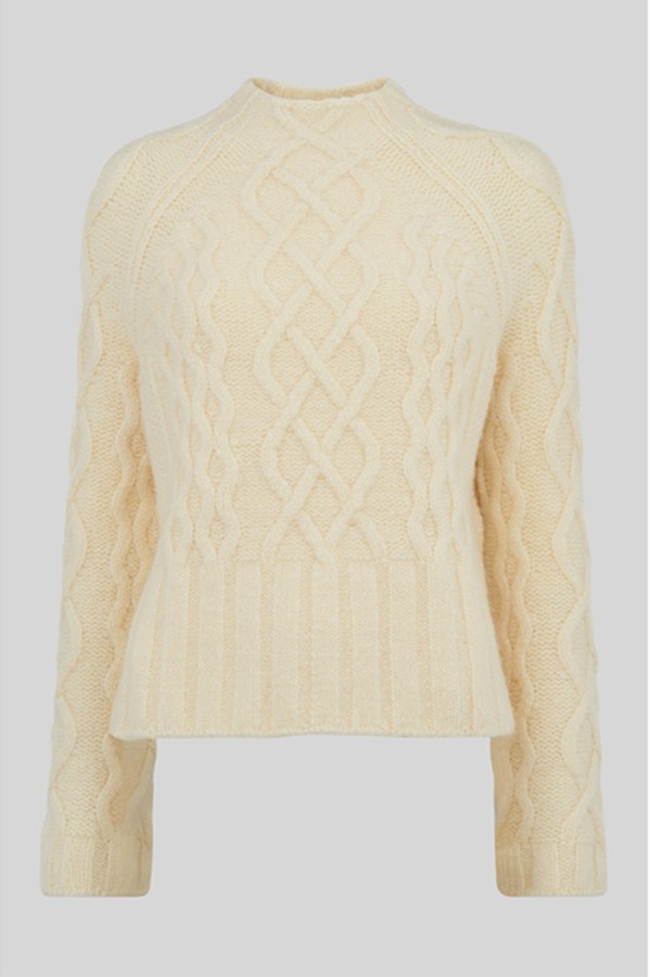 Modern Cable Sweater from Whistles