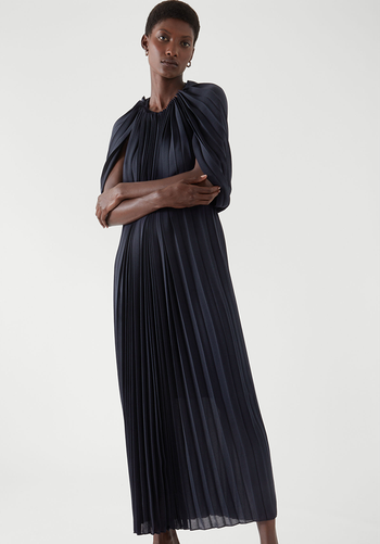 Midi Pleated Dress