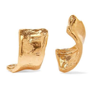 The Cryptic Dancer Gold-Plated Earrings from Alighieri