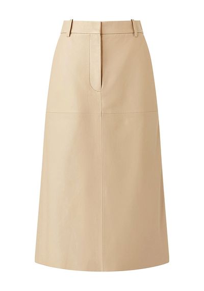 Nappa Leather Salva Skirt from Joseph