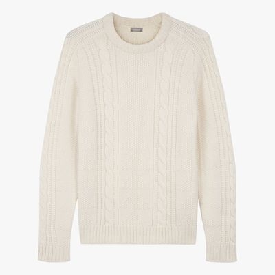 Cable Knit Merino Jumper from Jaeger
